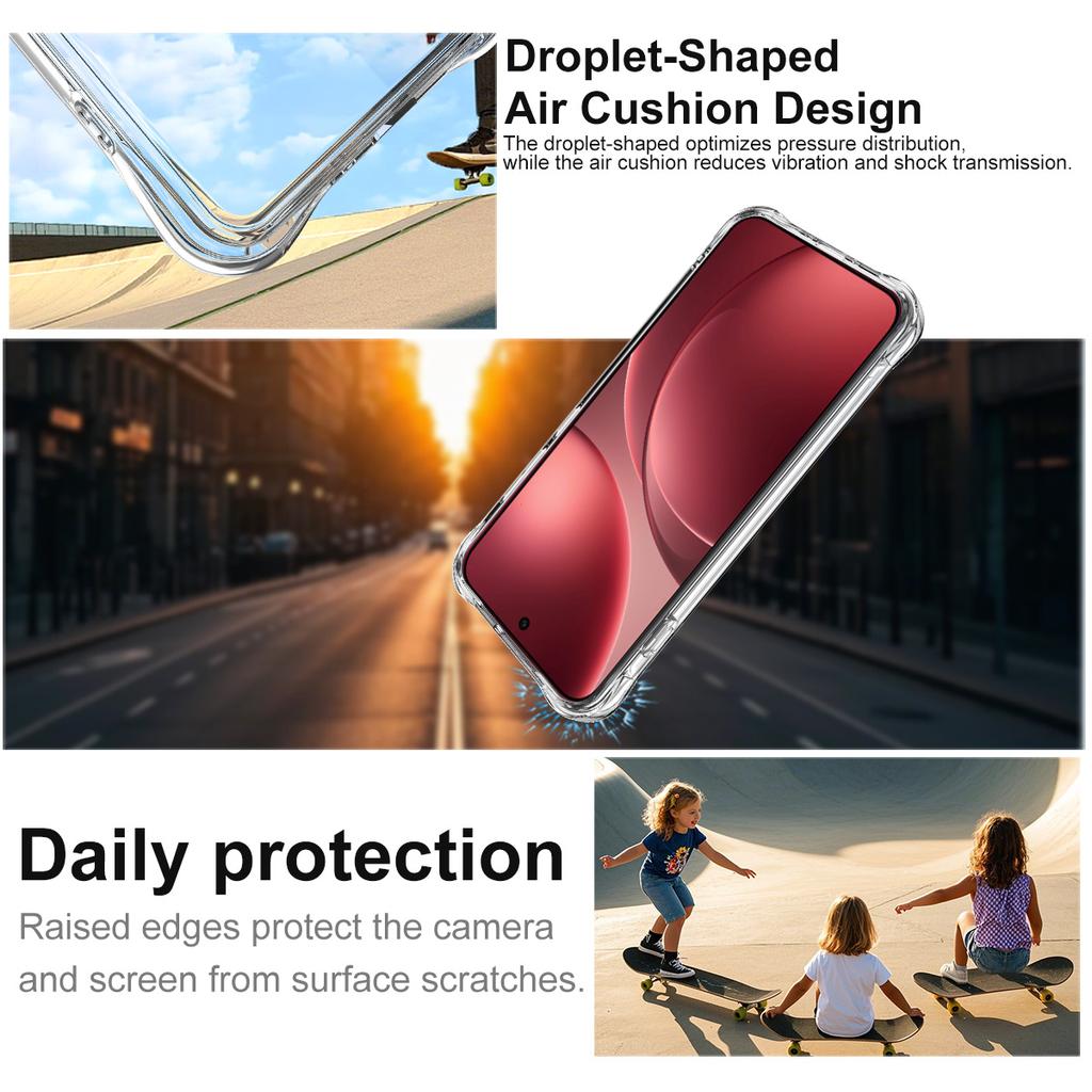 For OPPO Find X9s Pro 5G Phone Case IMAK Shock-resistant Soft Case