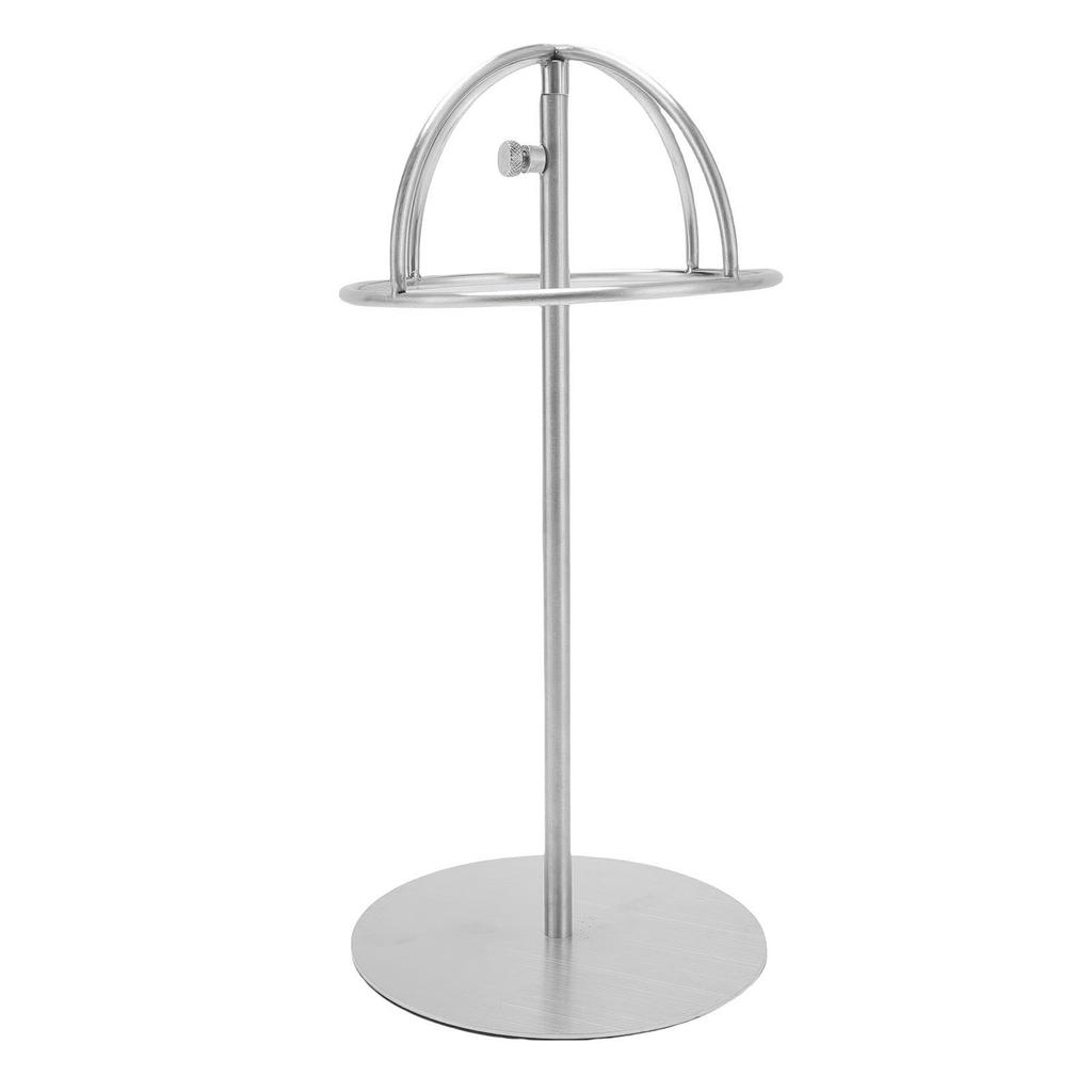 Tabletop Hat Stand Height Adjustable Metal Hollow Three Dimensional Hat Display Rack for Beach Hat Cowboy Hat Winter