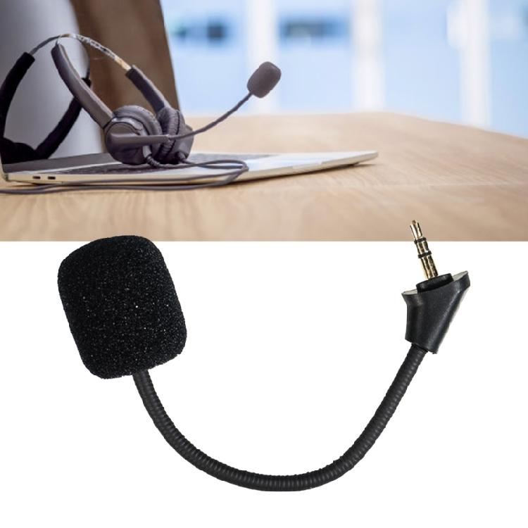 Flexible Microphone for Auditory Technica ATH-GL3 and GDL3 Headsets Headphone Mic 3.5mm Plug 15cm