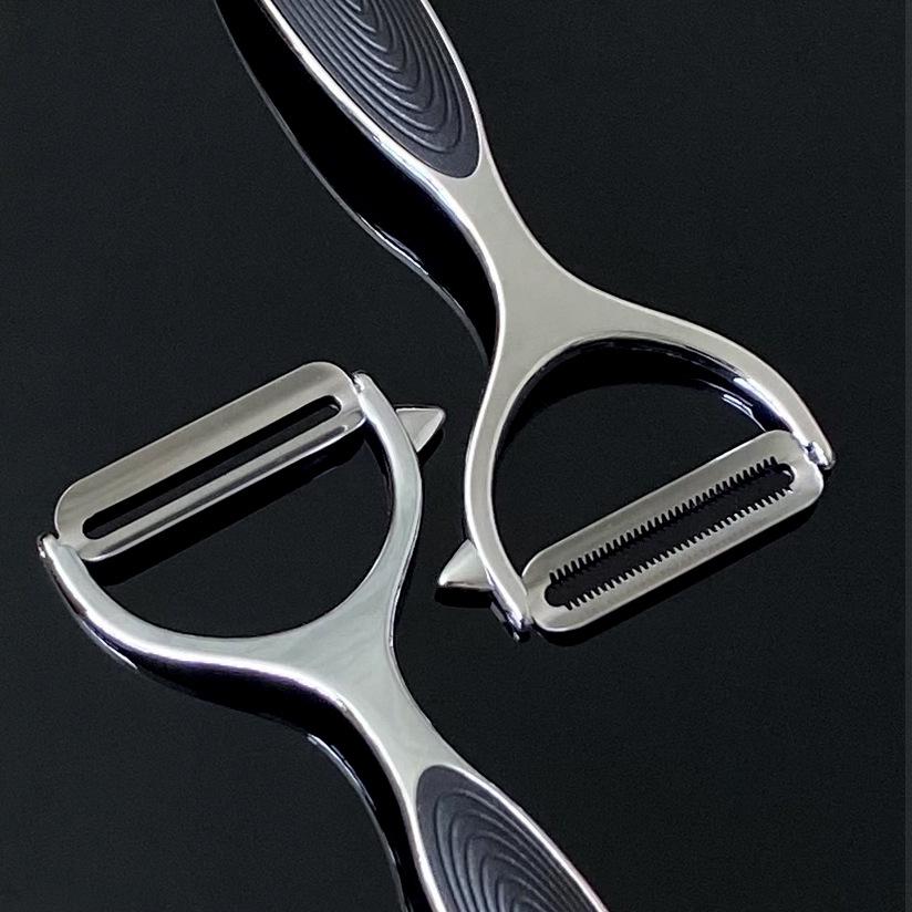 Stainless Steel Paring Knife Wholesale Pumpkin Melon Planer Kitchen Zinc Alloy Fruit and Melon Household Peeler Scraping Knife