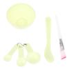 4Pcs Facial Brush Mask Bowl Spoon Set Mask Brush Bar Diy Beauty Tools Skin Care