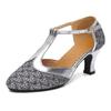 Scarpe da Ballo da Sala Tango Salsa Danza Latina da Donna Tacchi da Festa Tacchi da 6,5 cm