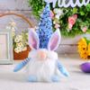 Cute Sequins Rabbit Doll Plush Happy Easter Decoration Easter Glowing Bunny Doll  Party Favors