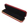 Bracelet Gift Box Flocking Inside Elegant Protective Jewelry Storage Display Case with Light for Wedding EngagementRed