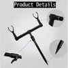 Fishing Rod Support Holder Bar Rod Support Bar Holding 2 Fishing Rods (Fishing Rod NOT Include)