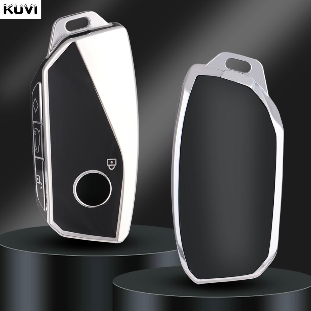 New Tpu Car Key Case Cover Shell Fob For Bmw I7 X7 G07 Lci Ix I20 X1 U11 7 Series G70 G09 Xm U06 G81 Energy Accessories