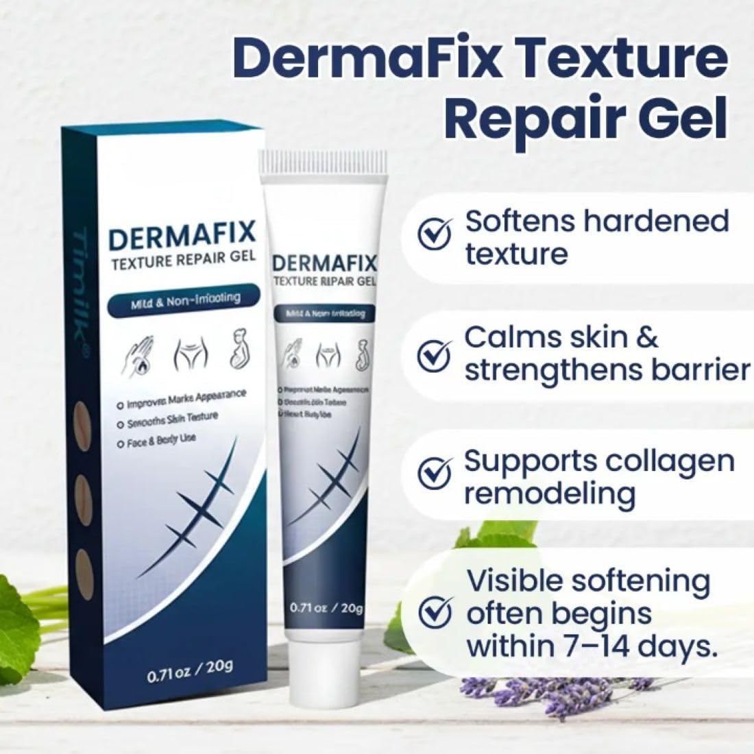 Dermafix Tekstūras atjaunošanas gēls | Ādas