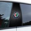 STICKER DECORATIV PENTRU STÂLPUL CENTRAL AL GEAMULUI MAȘINII Pentru Alfa Romeo Giulietta GT 159 147 156 Mito Brera Giulia F1 Stelvio Volante