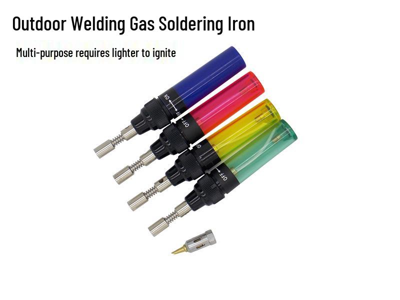 VA100 Pen-Style Gas Soldering Iron: DIY Inflatable Electric Torch Lighter Tool
