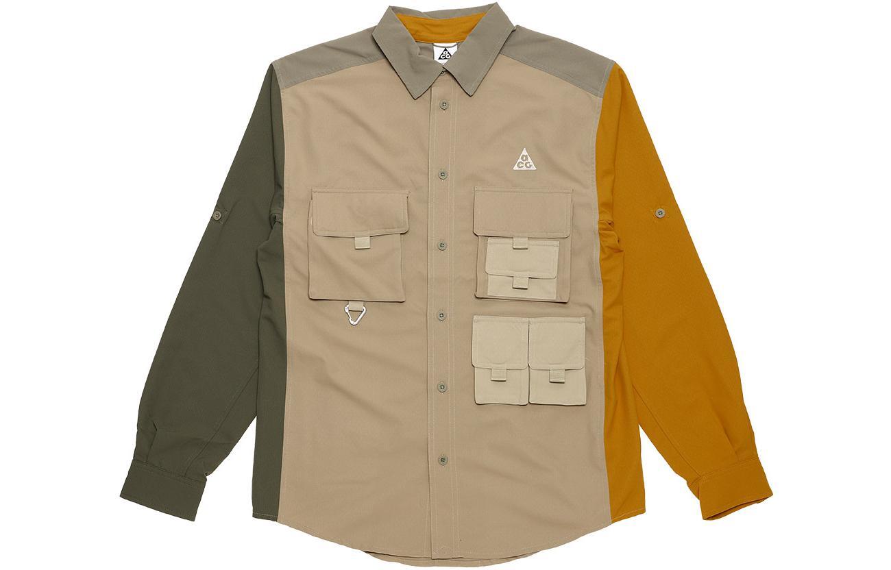Nike ACG Dri-FIT UV Multi-Pocket Colorblock Long Sleeve Shirt 1 DN3937-247 L