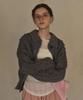 Shearing Grilot Cardigan Knit [Gray]