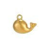 CARLIDANA Fashion Gold Plated Stainless Steel Fish Charms Pendants for Necklace Bracelet Earrings DIY Accessories Women