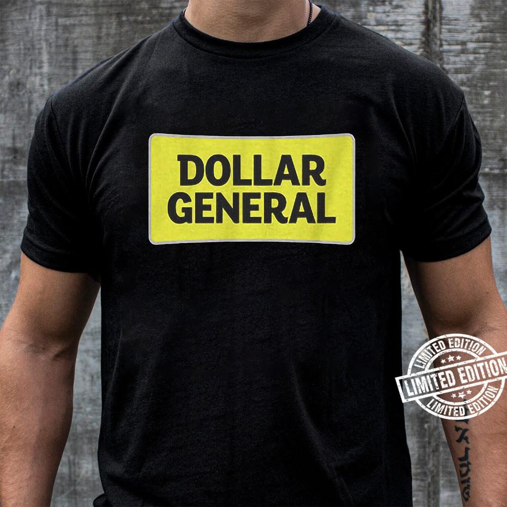 Редкая черная хлопковая футболка унисекс Dollar General L