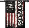 250 Years Anniversary Garden Ag, 250th Birthday Anniversary Usa Ag 1776-2026 Patriotic 4th of July Yard Ags for Outsid
