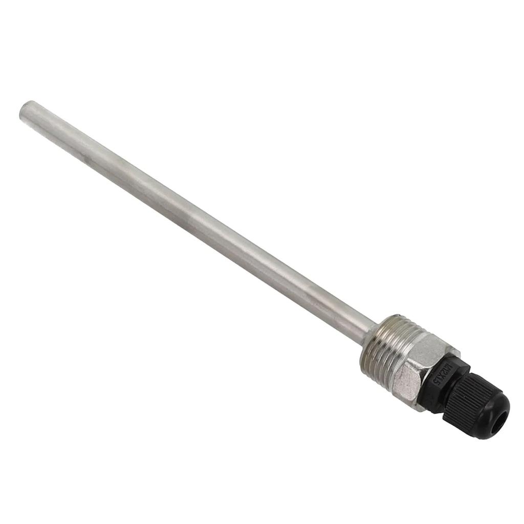 Thermowell 1/2 G Thread 304 Stainless Steel For Temperature Sensor Protective Shell Solar Accessories 30-200mm