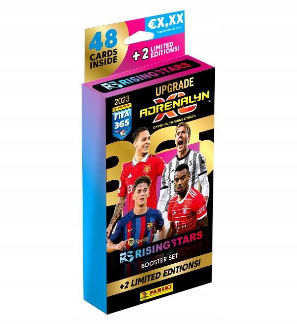 Fifa 365 2023 upgrade rising stars 48 kart piłkarskie 2 karty limited