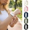 Nastavitelný silikonový pásek pro sportovní pásky Hume 2.0, Prodyšný náhradní řemínek, Ergonomický pro celodenní použití, Fitness tracker, Potu odolný náramek pro muže i ženy