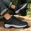 TUINANLE Non-slip Men Hiking Shoes Breathable Outdoor Wear Resistant Climbing Men Sneakers Tourism Mountain Shoes