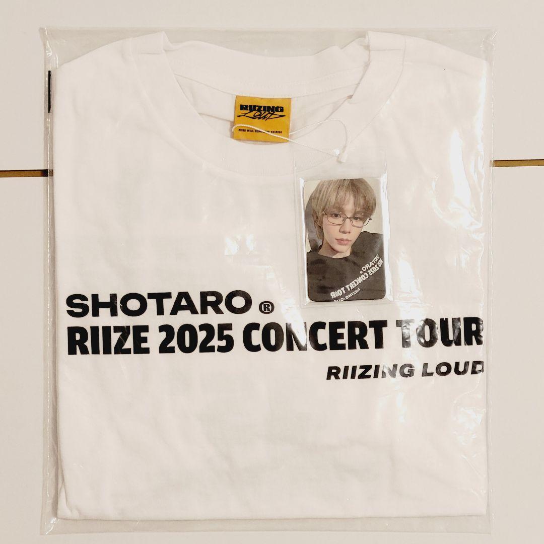 

[USED] RIIZE Shotaro Seoul Concert T-shirt White RIIZINGLOUD
