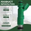 4PCS 23250-21020 New Fuel Injector Nozzle For Toyota PRIUS ECHO SCION XA XB 1.5L-M53K