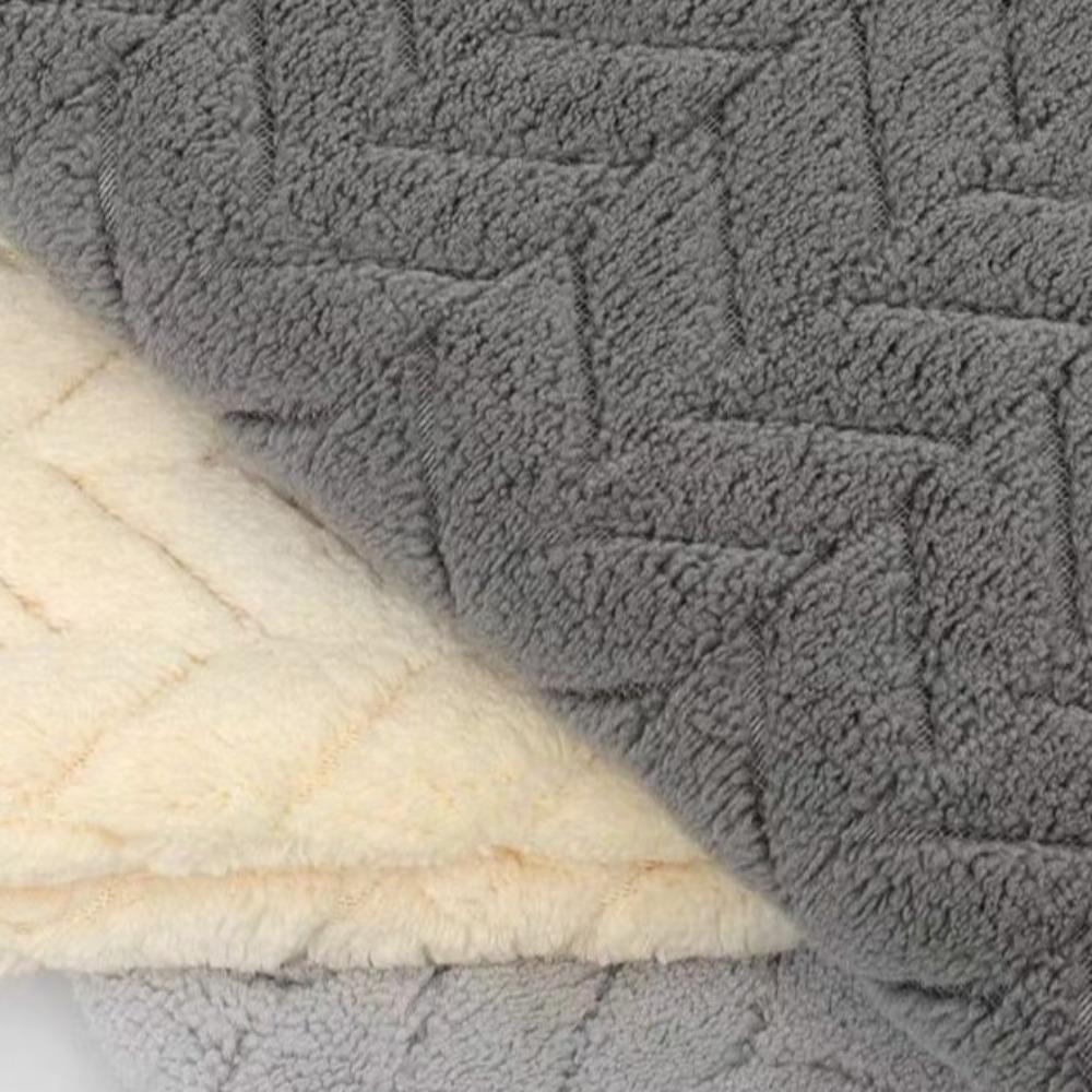 Coral Fleece Solid Color Towel Hand-Wiping Towel  for Bathroom Kitchen and Daily Home Use