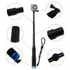 Selfie Stick 19-inch/48cm Short Extension Pole Retractable Portable Grip Compatible with GoPro Hero DJI Osmo Action and More