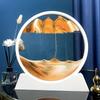 3D Пісочний годинник-картина зі скла - Динамічна кругла настільна прикраса та святковий подарунок