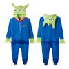 Kigurumi Unisex Three Eyed Monster Anime Cosplay Costumes Onesies Animal Pajamas Halloween Christmas Party Costume for Women Men