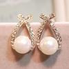 Elegant Drop Earrings Cute Dangle Earrings For Women Shiny Wedding Jewelry KTJ