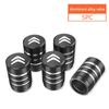 5Pcs Metal Alloy Car Wheel Tire Valve Stem Caps For Citroen C4 C3 C5 C1 C2 Berlingo C-Elysee C4-Picasso C4-Aircross Accessories alr123