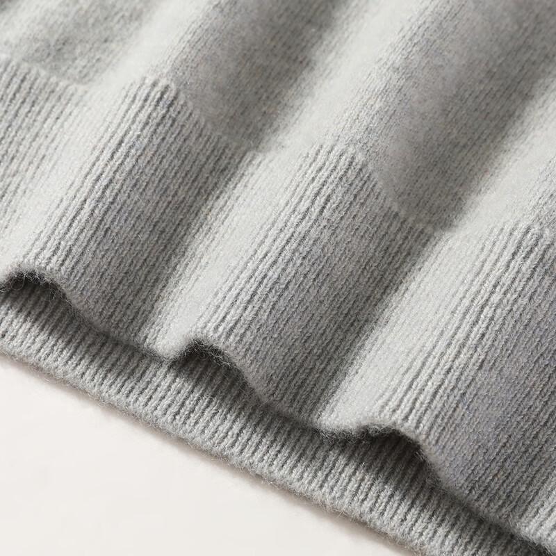 Antonio Men's 100% Cashmere Zipper Collar Sweater