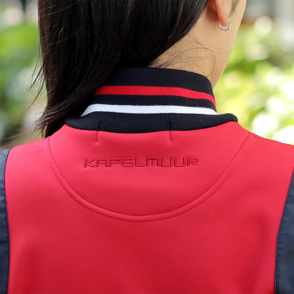 Kapelmuur Varsity for Cycling Made in Japan Jacket, Red, WL, Fall/Winter (5°C-15°C),
