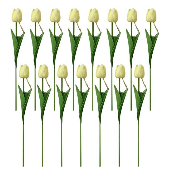 Yousheng Tulip Night Light Bouquet, Glowing Artificial Flowers with Petals, Handheld LED Lamp for Home Bedroom Decor, Valentine's Day Gift for Women