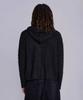 Jeidideuleondeon (M) Tattoo Zip Knit Hoodie Black