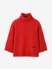 LUVM Oversize High-Neck Pullover_Red