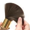 Wooden Handle Hairdressing Professional Soft Brush Neck Face Duster Beard Brushes  Home