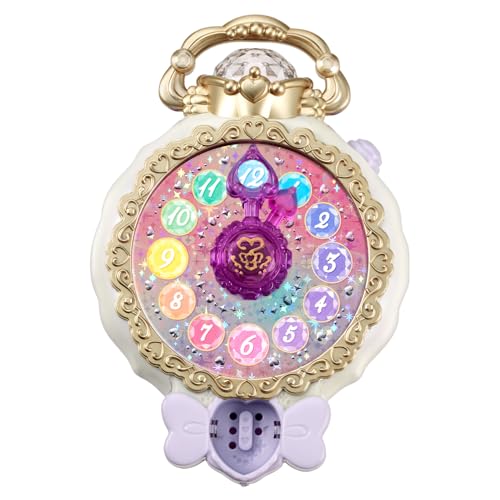 Bandai Detective PriPara Turn-and-Transform Jewel Cure Watch Includes Bonus Precure Makoto Jewel You and Idol Precure Ver Age 3 and Up