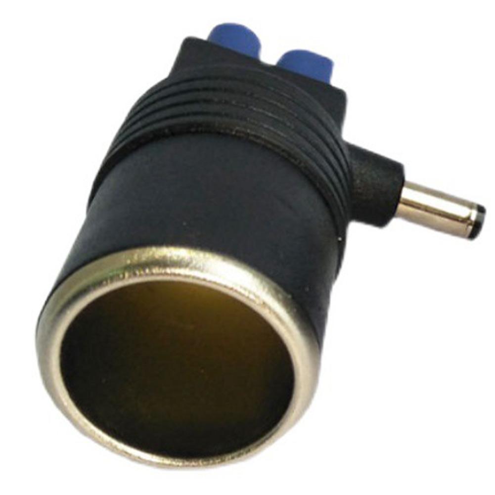 12V Lighter Socket Black Cables Adapters Sockets DC5521 Connector