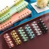 Colorful Large-Capacity 5-Hole Loose-Leaf Ring Binder Clip for DIY Book Binding