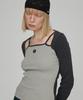EN OR Combi Sleeveless Knit Top - Khaki