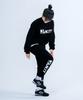 Jukiteu [Free Gift Included] A1 Woven Flow Jogger Pants - Black