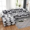 Geometry Elastic Stretch Sofa Cover Slipcovers All-Inclusive Couch Cover For Different Shape Sofa Chair L-Style Need 2Sofa Cover