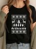 Merry Christmas Sign Language Asl Deaf Ugly Christmas Hiphop Streetwear Breathable Unisex Luxury