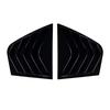 For Kia Stinger 2018      2024 Car Rear Window Louver Shutter Cover Exterior Side Vent Trim Scoop Sticker