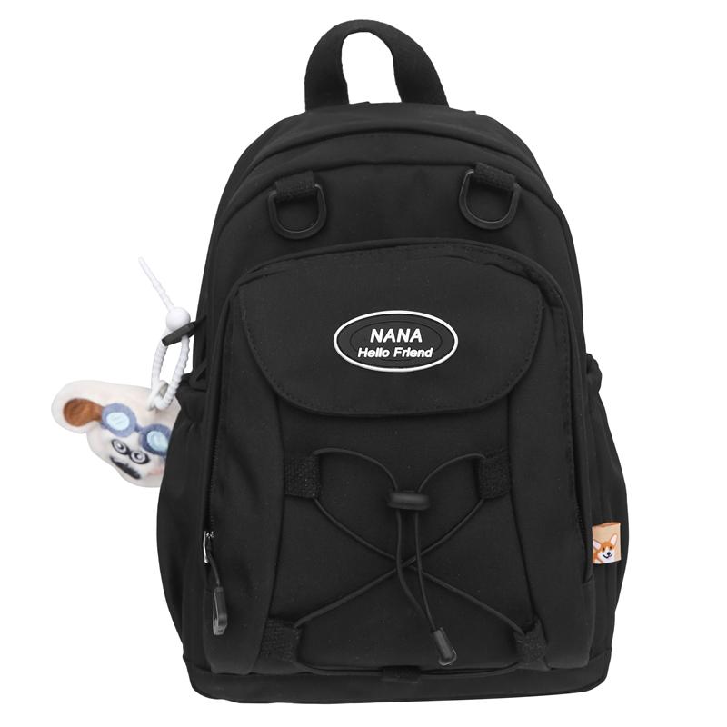 Colored Middle School Student Schoolbag Women's Campus Backpack Large Capacity Travel Backpack