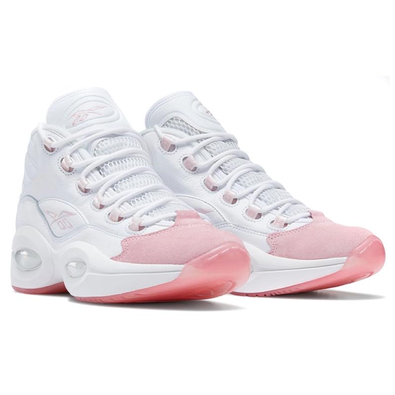 Reebok Question Mid 'Pink Toe' Sneakers G55120