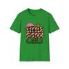 Unisex Softstyle T-Shirt Mens Womens Tees Top Little Sister Elf Candy Cane Crown Christmas Holiday