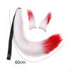 Ears and Tail Set Fancy Dress Costume Cosplay for Masquerade Kids Adult