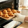 Thickened Silicone Heat Resistant Oven Mitts for Kitchen Use Microwave Oven Gloves High Temperature Protection Non Slip Grip Safety Gloves