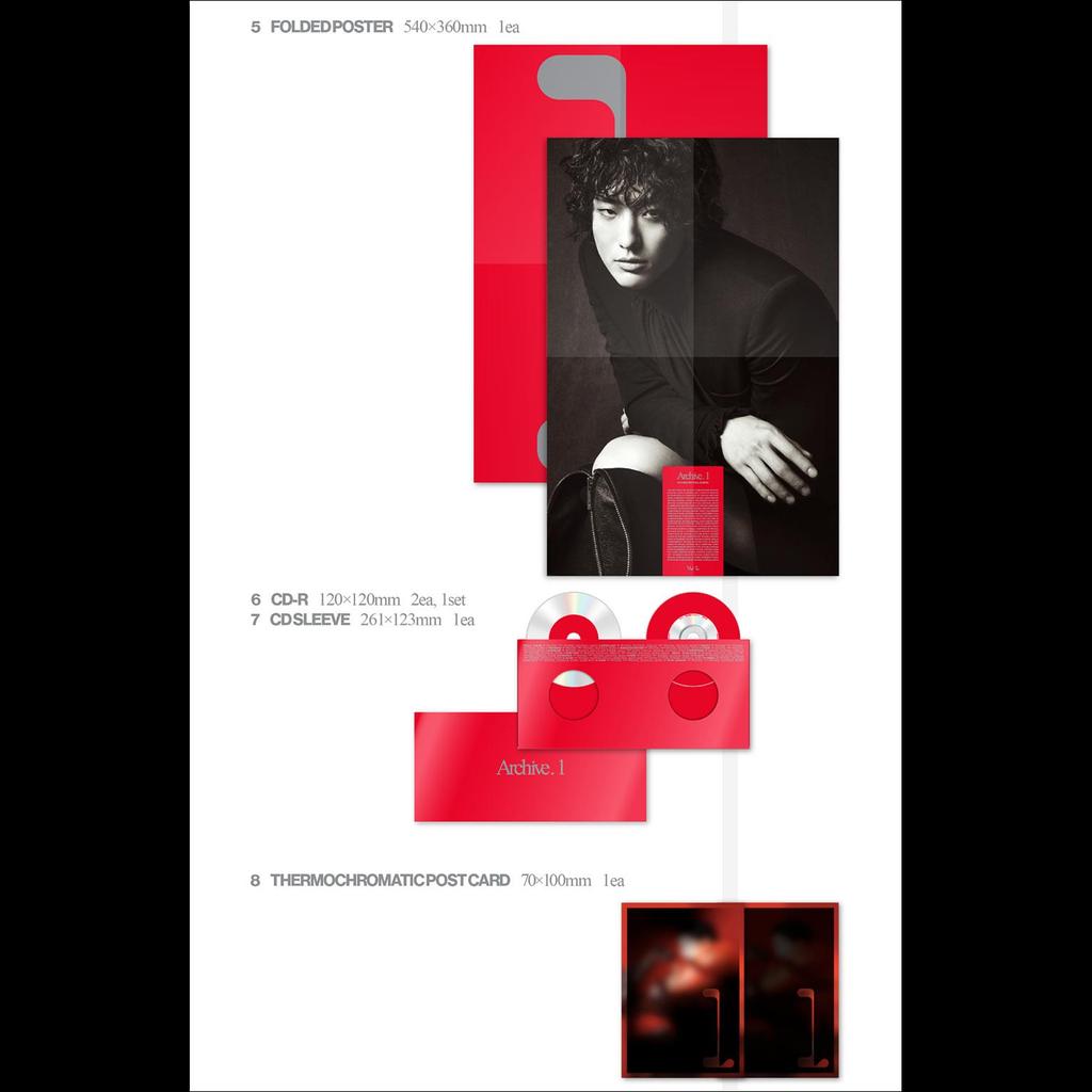 WOODZ [Archive. 1] Main Ver. / 1st Full Album